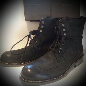#10 NEW JOHN VARVATOS Fleetwood Chukka Black boot